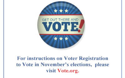 Last Day to Register to Vote!